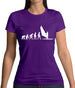 Evolution Of Man Windsurfing Womens T-Shirt