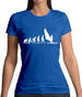 Evolution Of Man Windsurfing Womens T-Shirt