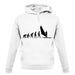 Evolution Of Man Windsurfing unisex hoodie