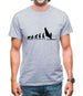 Evolution Of Man Windsurfing Mens T-Shirt