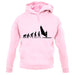 Evolution Of Man Windsurfing unisex hoodie