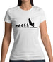 Evolution Of Man Windsurfing Womens T-Shirt