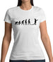 Evolution Of Man Zombie Womens T-Shirt