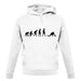 Evolution Of Man Curling unisex hoodie