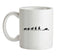 Evolution Of Man Curling Ceramic Mug