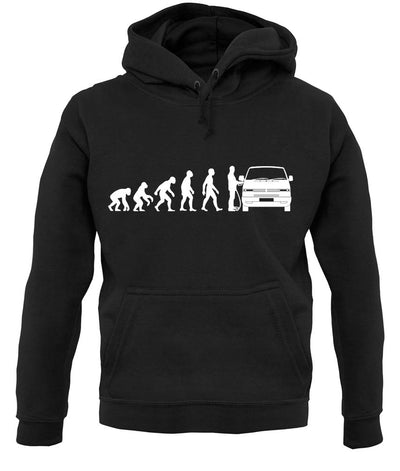 Evolution of Man T4 Campervan unisex hoodie