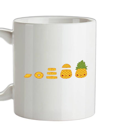 Evolution Of Pineapple Ceramic Mug