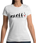 Evolution Of Man Poland Womens T-Shirt