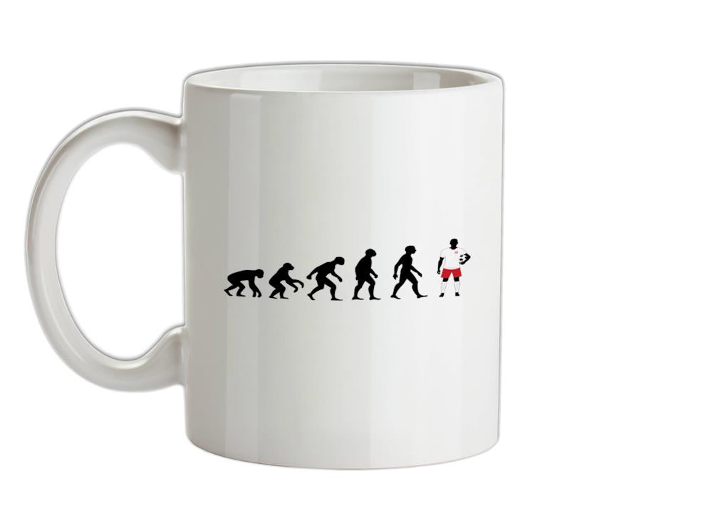 Evolution of Man - Poland Ceramic Mug