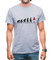 Evolution Of Man Russia Mens T-Shirt