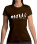 Evolution Of Man Russia Womens T-Shirt