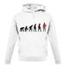 Evolution Of Man Spain unisex hoodie