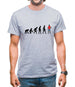Evolution Of Man Spain Mens T-Shirt