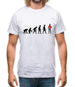 Evolution Of Man Spain Mens T-Shirt