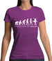 Evolution Of Woman Ballet Womens T-Shirt