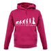 Evolution Of Woman Belly Dancer unisex hoodie