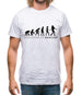 Evolution Of Woman Dancing Mens T-Shirt