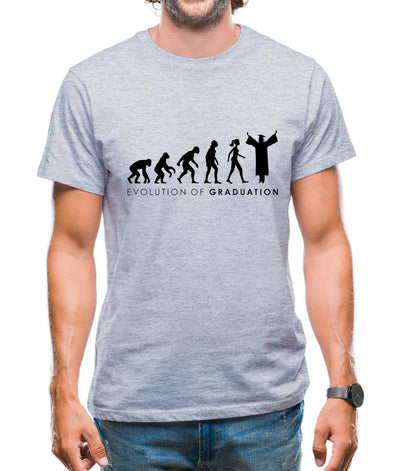 Evolution Of Woman Graduation Mens T-Shirt