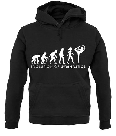 Evolution Of Woman Gymnastics unisex hoodie
