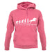 Evolution Of Woman Show Jumping unisex hoodie