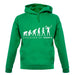 Evolution Of Woman Tennis unisex hoodie