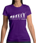 Evolution Of Woman Tennis Womens T-Shirt