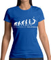 Evolution Of Woman Volleyball Womens T-Shirt