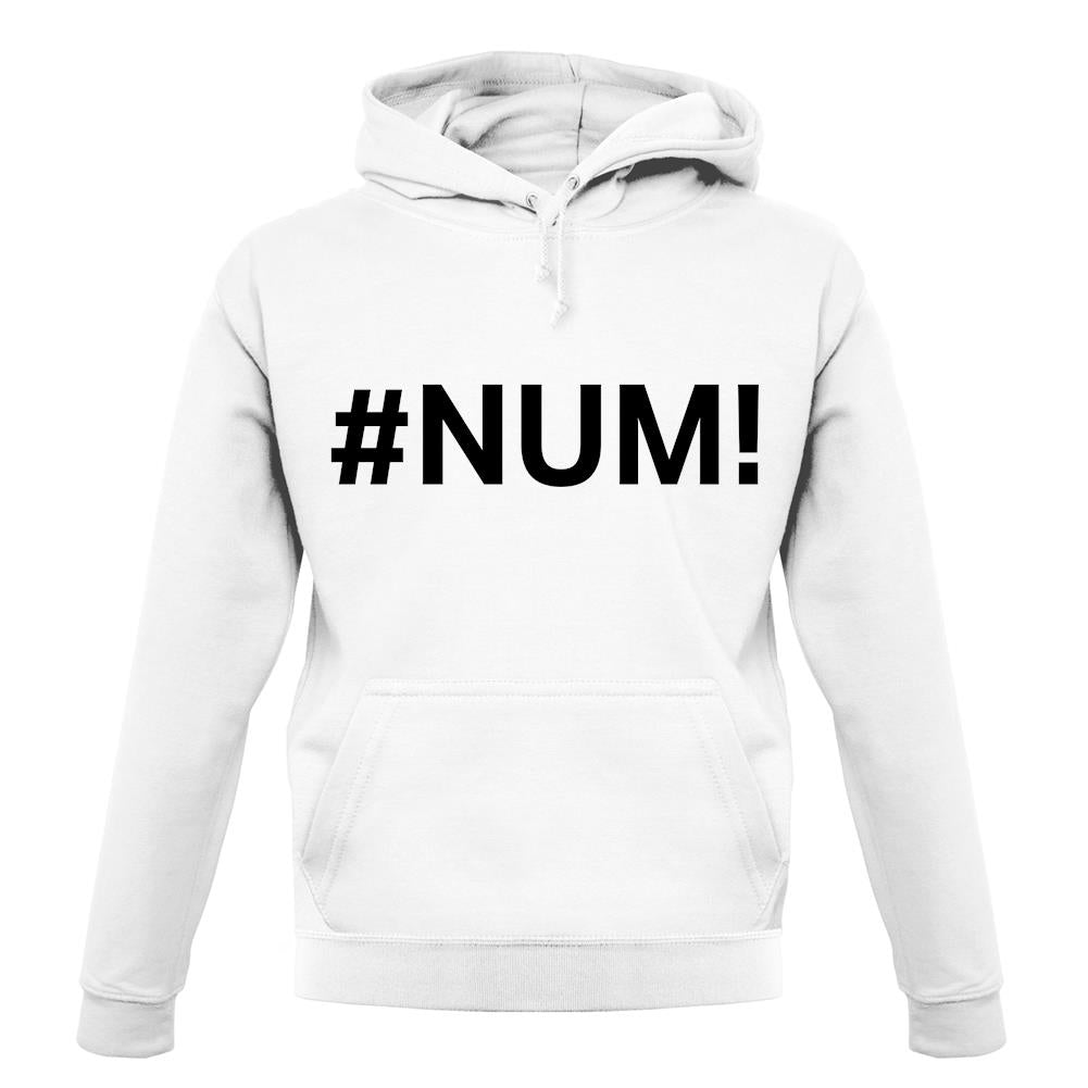 #Num unisex hoodie