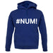 #Num unisex hoodie