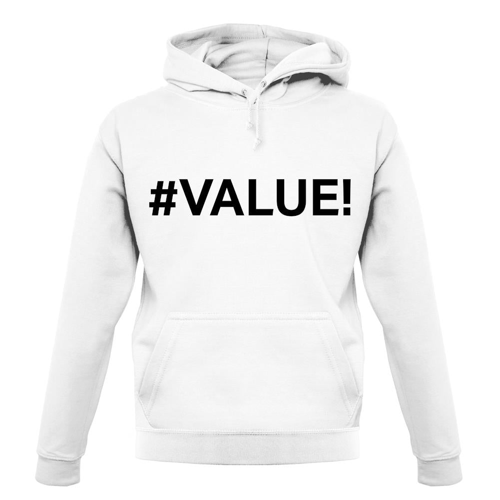 #Value unisex hoodie