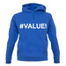 #Value unisex hoodie