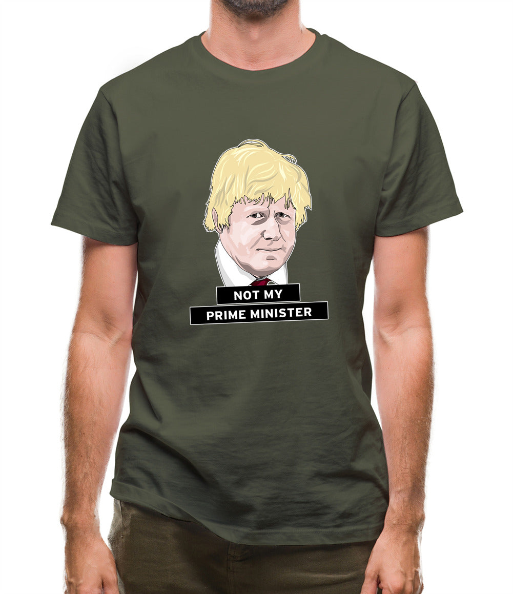 Not My Prime Minister Mens T-Shirt