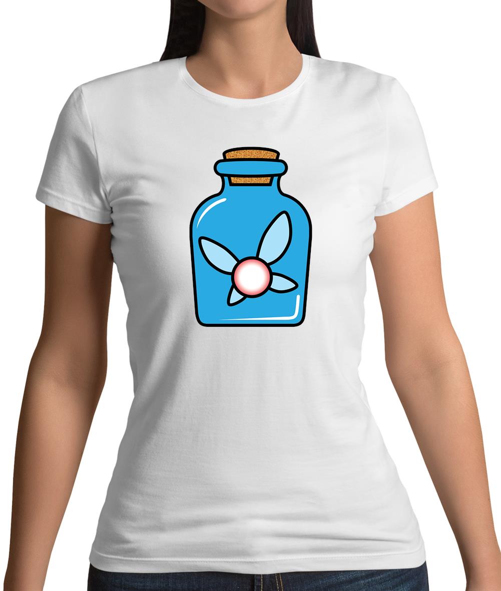 Fairy In A Jar Womens T-Shirt