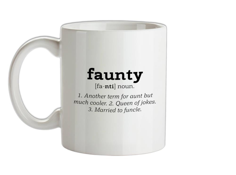 Faunty Definition Ceramic Mug
