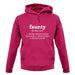 Faunty Definition unisex hoodie