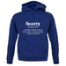 Faunty Definition unisex hoodie