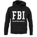 Fbi Female Body Inspector unisex hoodie