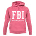 Fbi Female Body Inspector unisex hoodie