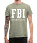 Fbi Female Body Inspector Mens T-Shirt