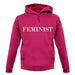 Feminist unisex hoodie