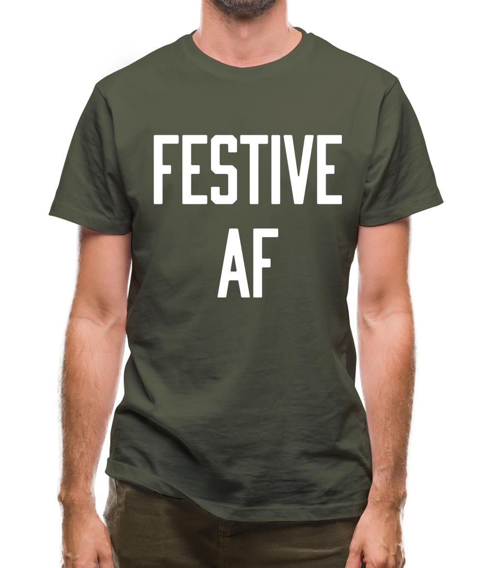Festive Af Mens T-Shirt
