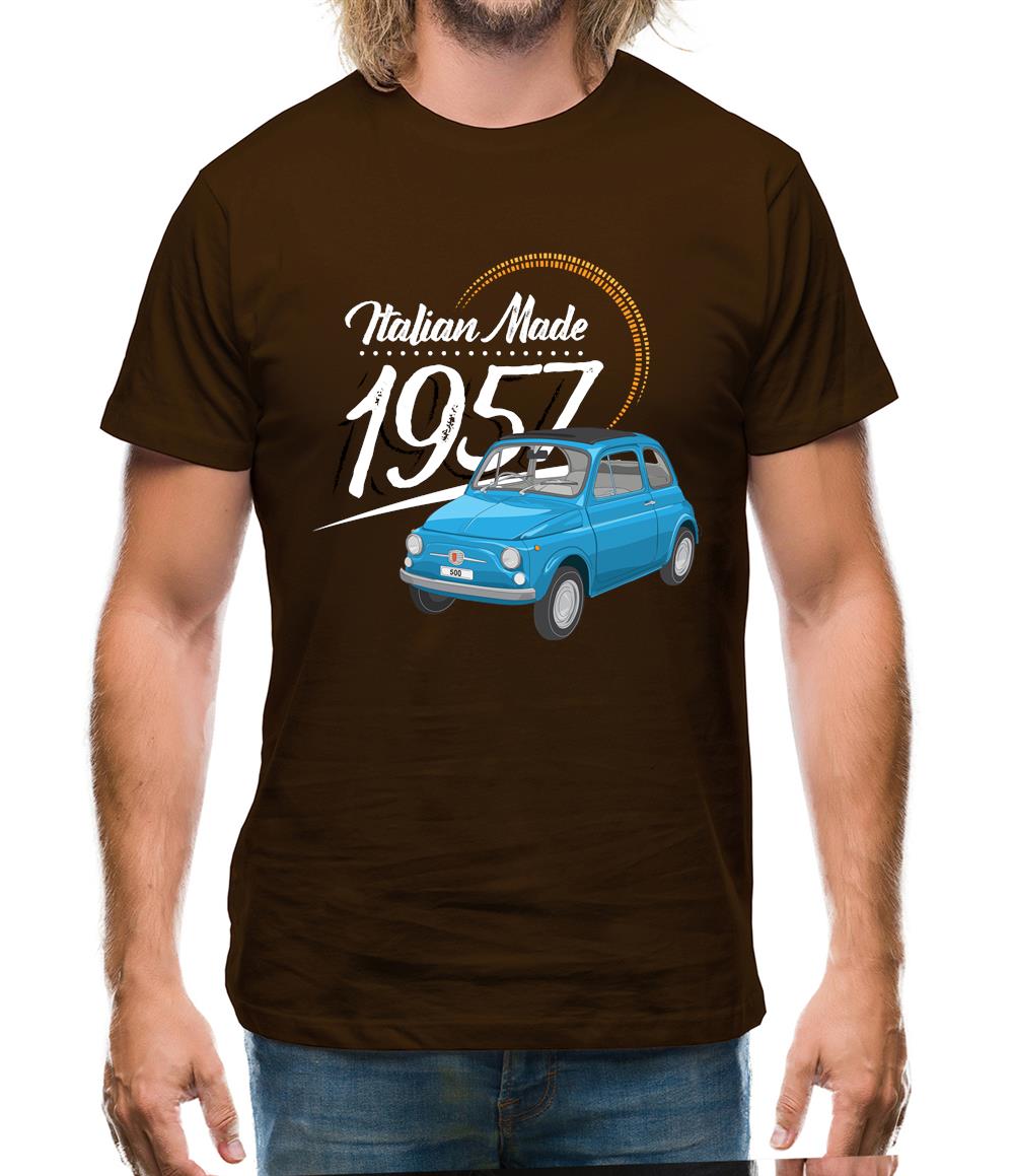 Italian Made 1957 - Fiat Mens T-Shirt
