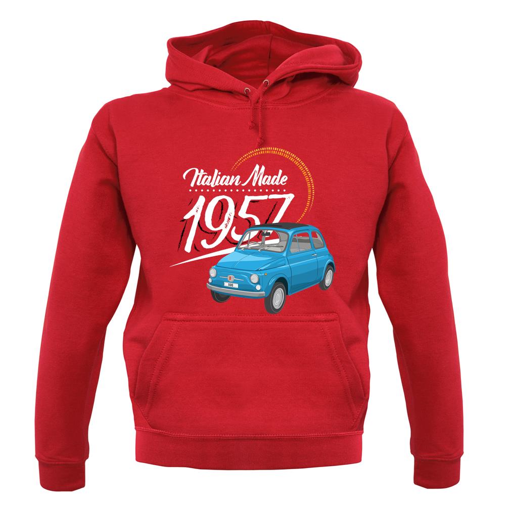 Italian Made 1957 - Fiat unisex hoodie
