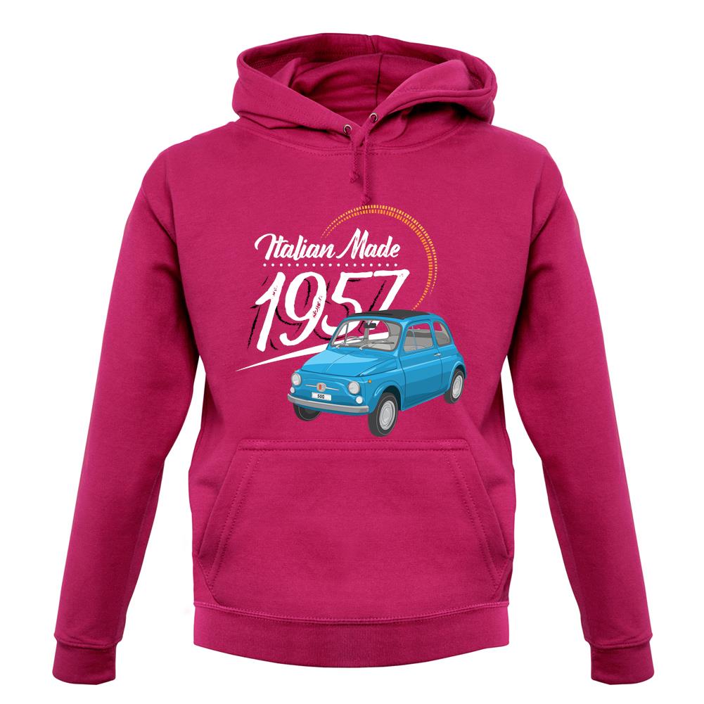 Italian Made 1957 - Fiat unisex hoodie