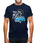 Italian Made 1957 - Fiat Mens T-Shirt