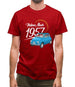 Italian Made 1957 - Fiat Mens T-Shirt