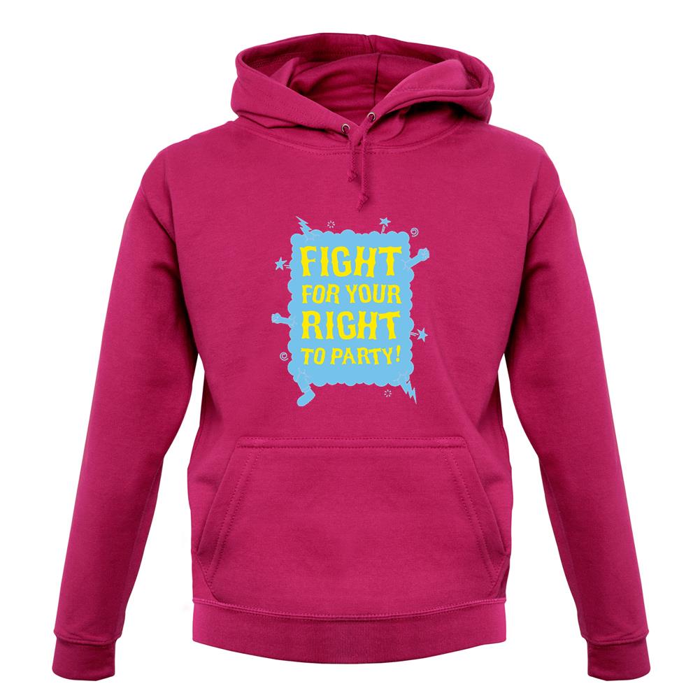 Fight For Your Right To Party! unisex hoodie