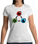 Fire Earth Water Poke Womens T-Shirt