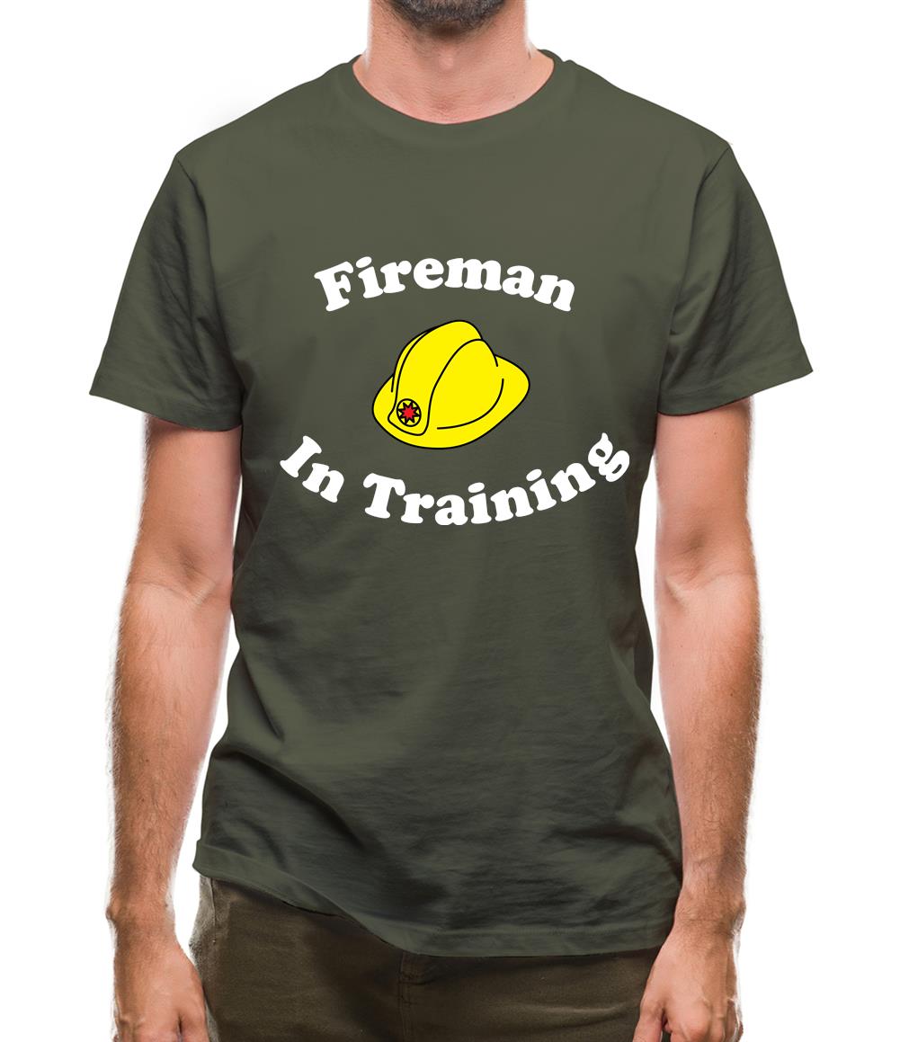 Fireman In Training Mens T-Shirt