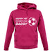 Happy 1St Fathers Day Daddy [Football] unisex hoodie